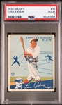 1934 Goudey Chuck Klein - PSA 2 Good